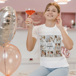 Camiseta Foto Collage Gray Te Ama Mejor Regalo