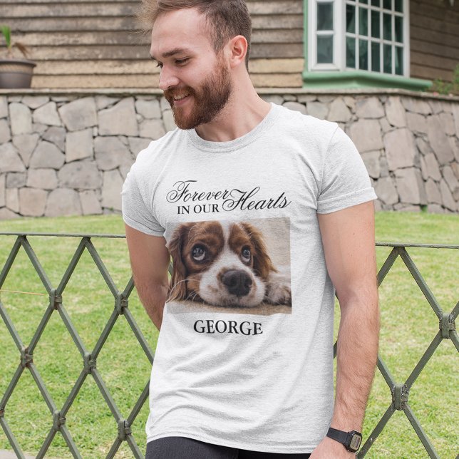 Camiseta Foto conmemorativa del funeral | En la memoria amo (Subido por el creador)