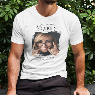 Camiseta Foto conmemorativa del tributo 'En memoria amorosa