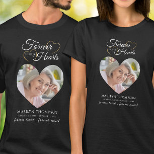 Camiseta Foto conmemorativa memorial para siempre en nuestr