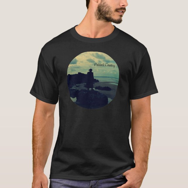 Camiseta Foto Cornualles Inglaterra del país de Poldark (Anverso)