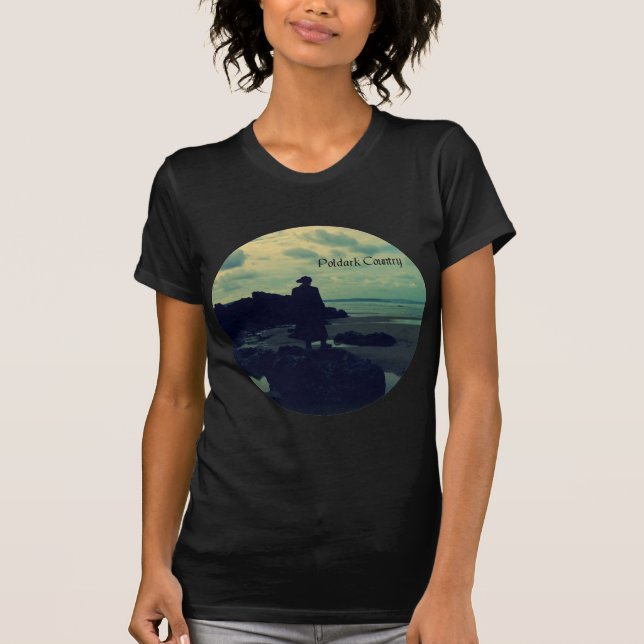 Camiseta Foto Cornualles Inglaterra del país de Poldark (Anverso)