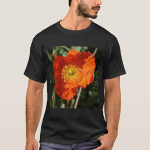 Camiseta Foto Cuadrada - Amapola Naranja