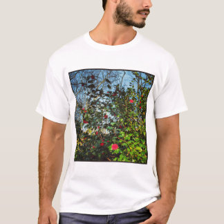 Camiseta Foto cuadrada - Arbusto de magnolia 01