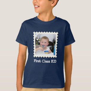 Camiseta Foto cuadrada del mejor niño de la primera clase p