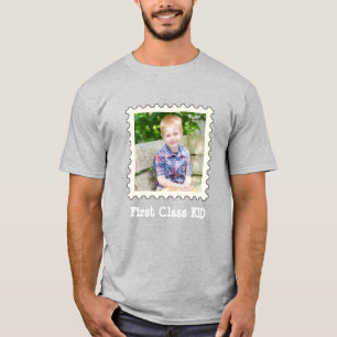 Camiseta Foto cuadrada del mejor niño de la primera clase p
