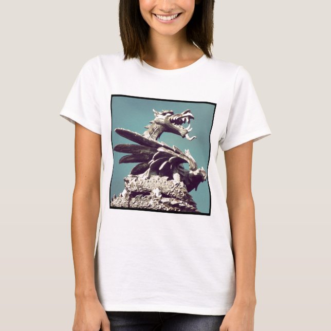 Camiseta Foto cuadrada - Dragón (Anverso)