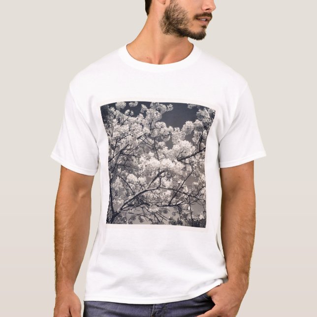 Camiseta Foto cuadrada - Flor de cerezo (Anverso)