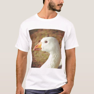 Camiseta Foto Cuadrada - Ganso (Primer Plano)