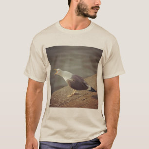 Camiseta Foto cuadrada - Gaviota de despertar