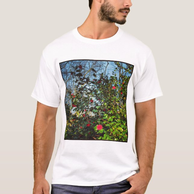 Camiseta Foto cuadrada - Magnolia Bush 01 (Anverso)