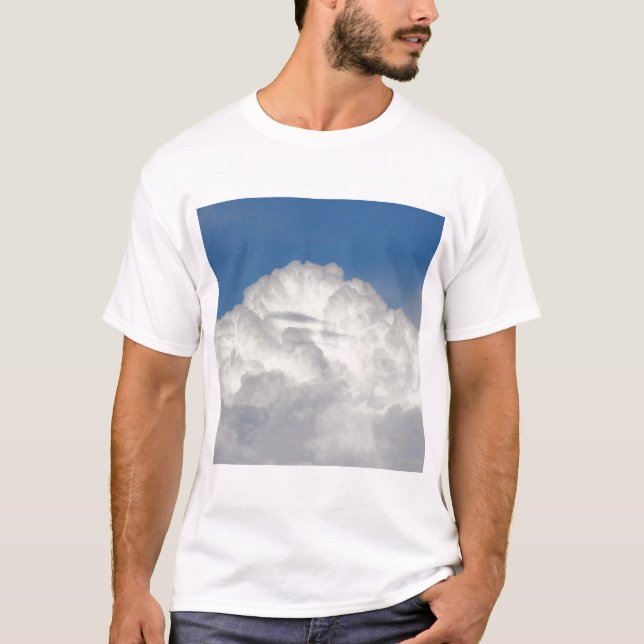 Camiseta Foto cuadrada - Nube (Anverso)