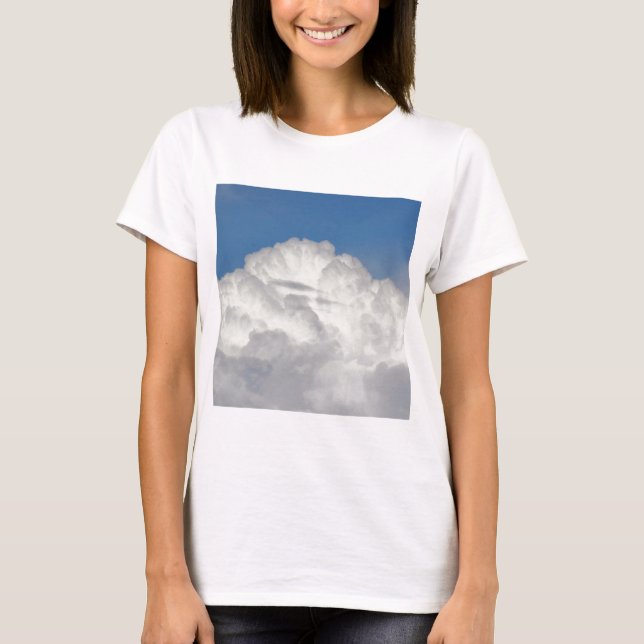 Camiseta Foto cuadrada - Nube (Anverso)