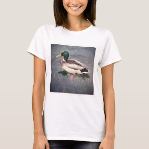 Camiseta Foto cuadrada - pato del pato silvestre