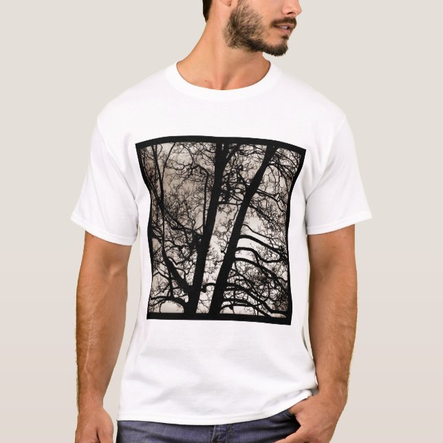 Camiseta Foto cuadrada - Ramas de árbol (Anverso)