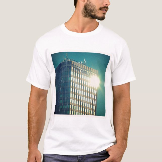 Camiseta Foto cuadrada - Sol en un edificio (Anverso)