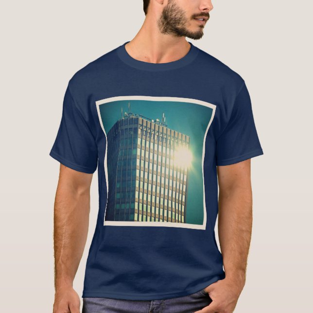 Camiseta Foto cuadrada - Sol en un edificio (Anverso)