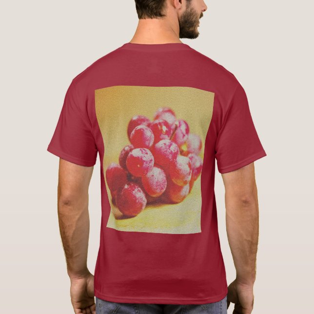 Camiseta Foto Cuta De "Uva". ¡Hazte con una en Zazzle (Reverso)