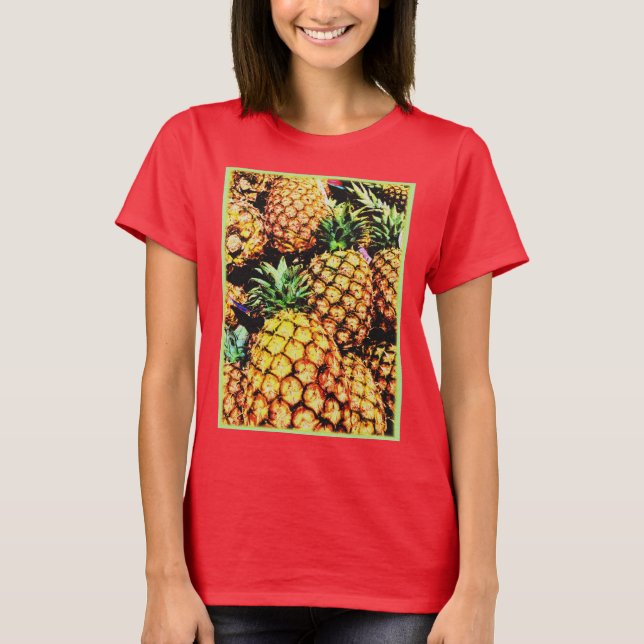 Camiseta Foto Cuta "Piñas". ¡Hazte con una en Zazzle (Anverso)
