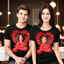 Foto de amor de corazones rojos