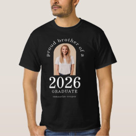 Camiseta Foto de Arch Hermano Orgulloso del graduado 2023