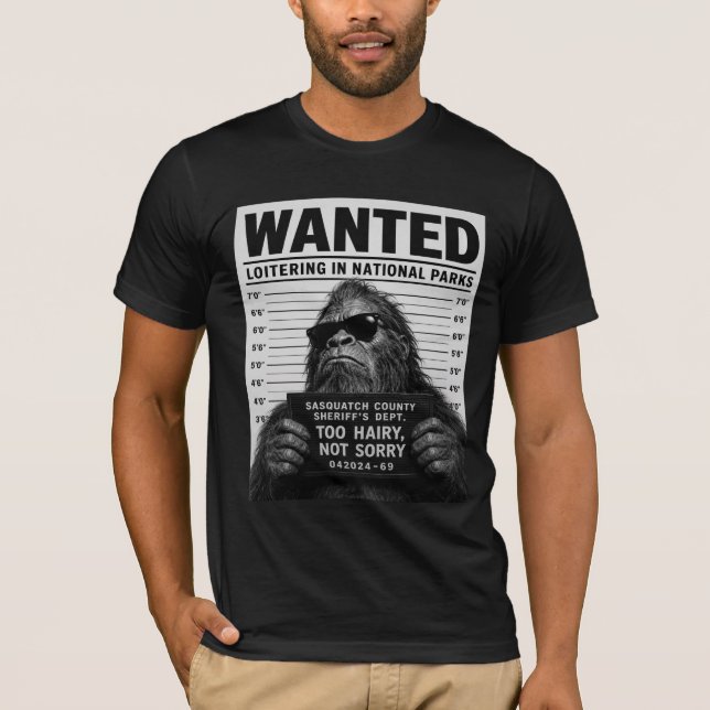 Camiseta Foto de Bigfoot  (Anverso)