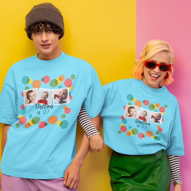 Camiseta Foto de Birthday Boy para padres (Subido por el creador)