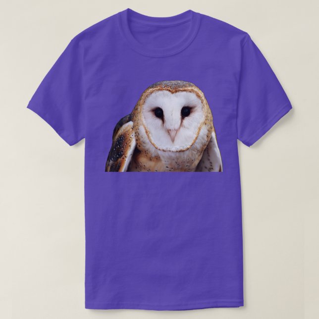 Camiseta Foto de búho barn TShirt (Diseño del anverso)