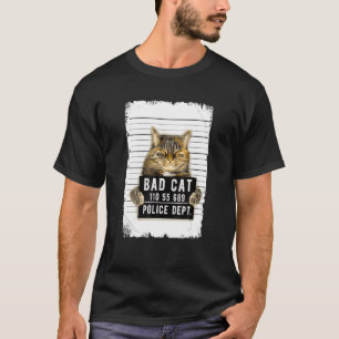 Camiseta Foto de Cara de Gato