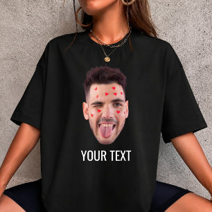 Camiseta Foto de Cara Divertida Personalizada Regalo para e