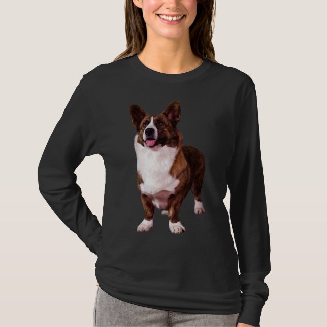 Camiseta Foto de Cardigan Welsh Corgi (Anverso)