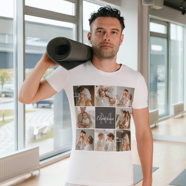 Camiseta Foto de colección familiar moderna y regalo person (Subido por el creador)