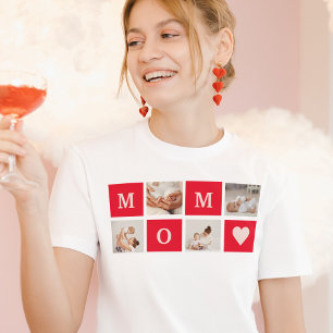 Camiseta Foto de colección moderna y regalo de la mejor mam