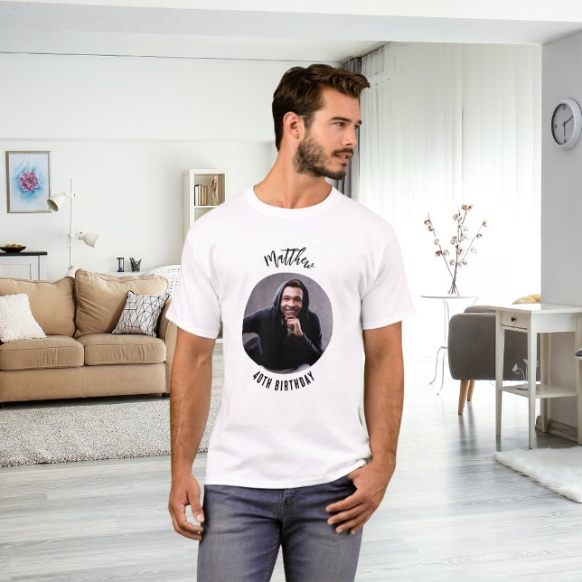 Camiseta Foto de cumpleaños (Subido por el creador)