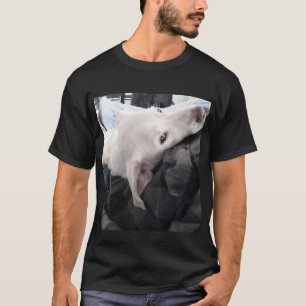 Camiseta Foto de Cute Dog and Dad