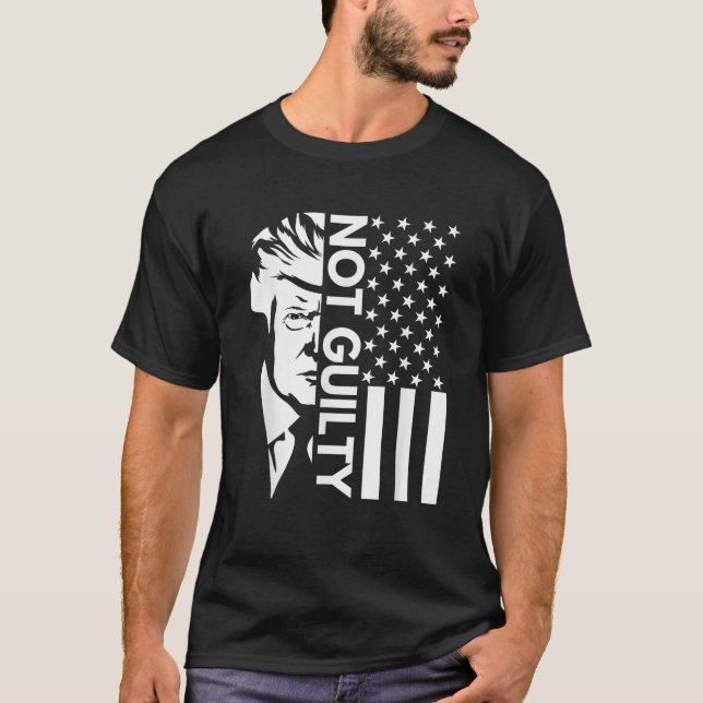 Camiseta Foto de Donald Trump 2024, no simpatizante de culp (Anverso)