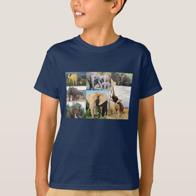 Camiseta Foto de Elephant (Anverso)