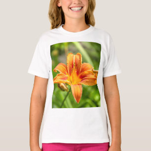 Camiseta Foto de flor de lirio grande linda