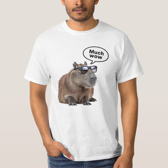 Camiseta Foto de Guay Capybara Gafas de sol con capibara (Anverso)