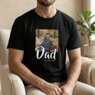 Camiseta Foto de guión establecida por papá