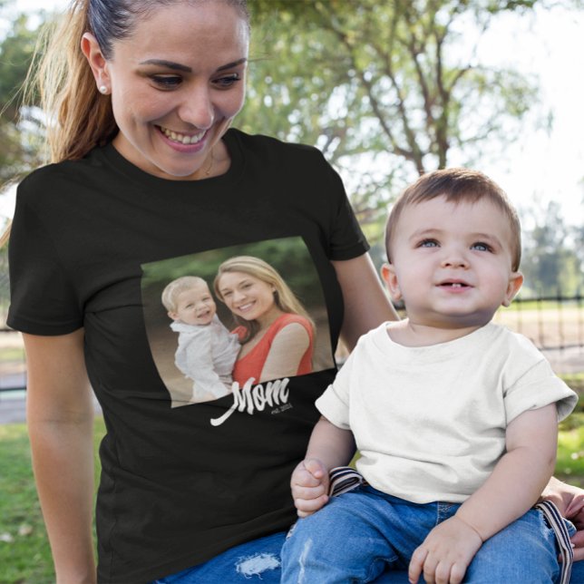 Camiseta Foto de guión establecido por mamá (Subido por el creador)