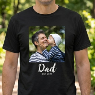 Camiseta Foto de guión establecido por papá