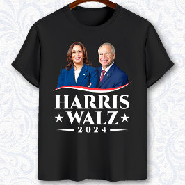 Camiseta Foto de Harris Walz 2024