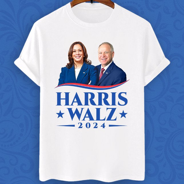 Camiseta Foto de Harris Walz 2024 (Subido por el creador)
