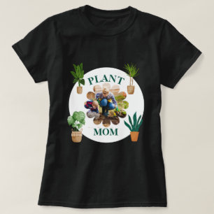 Camiseta Foto de Jardinería Personalizada Mamá de las Plant