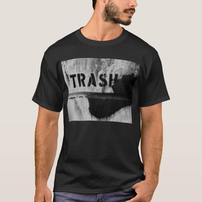 Camiseta Foto de la basura (Anverso)