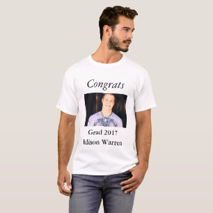 Camiseta Foto de la celebración del Grad de Felicitaciones