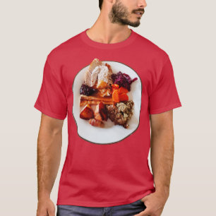 Camiseta Foto de la cena de Navidades turcos asados por com