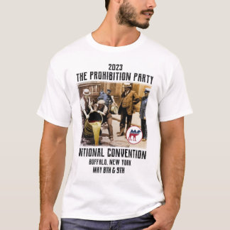 Camiseta Foto de la Convención Nacional Fiesta de Prohibici