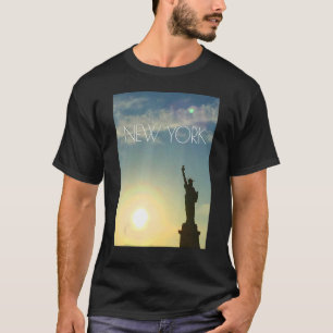 Camiseta Foto de la estatua de la libertad de Nueva York